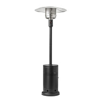Propane Patio Heater Built for Commercial Use, 48,000 BTU Output, 200 Sq Ft Coverage, Anti-Tilt Safety