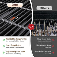 4 Burner Propane Gas Outdoor Grill with Side Burner Stainless Steel BBQ Grill